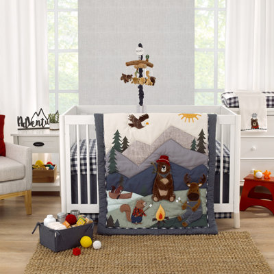 Timmons 4 Piece Crib Bedding Set