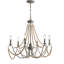 Lustre carré en fer Carnes