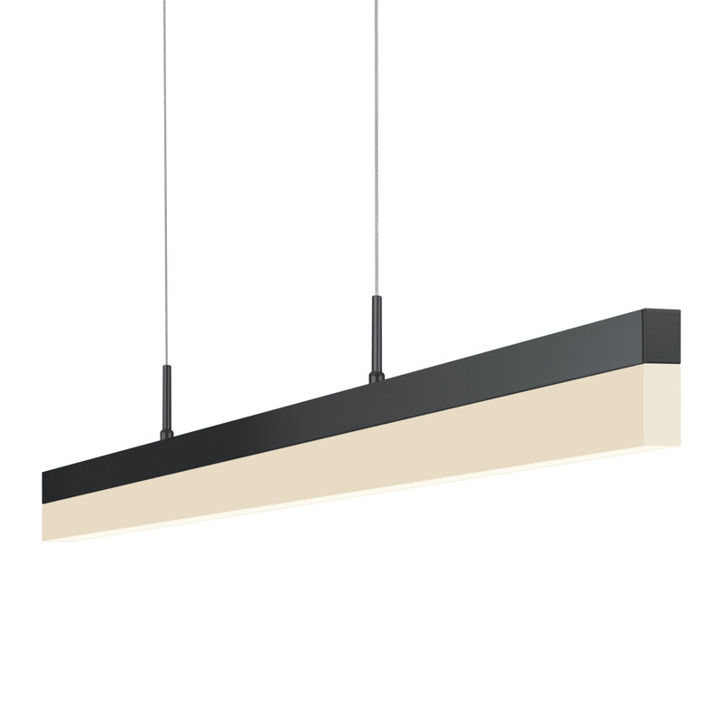 Stiletto 1 - Light LED Pendant, Satin Black