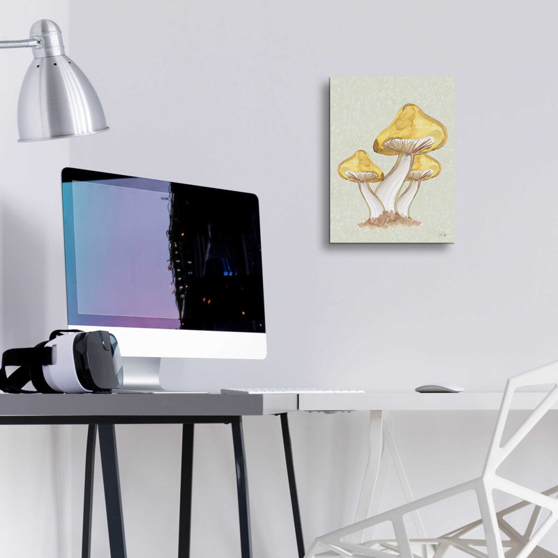 "Calming Mushroom" par Yass Naffas Designs, H 16 po x l 12 po