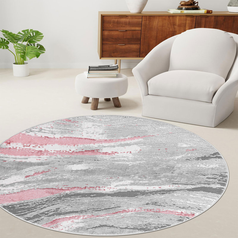 Abstract Indoor / Outdoor Area Rug, Rectangle 80 x 150cm
