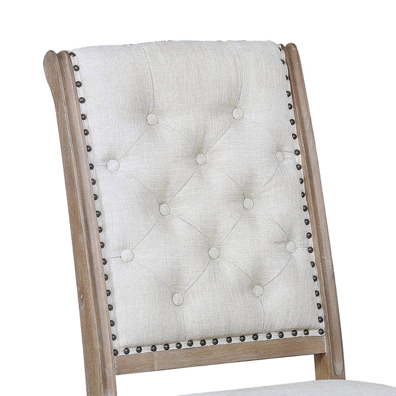Hallbera 19.25'' H Tufted Upholstered Side Chair