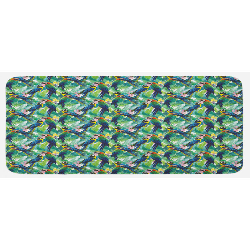 Tapis de cuisine oiseaux