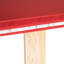 Lit plateforme simple voiture de course avec dossier à DEL et rembourré, construction, thème rouge, rembourré, construction robuste,