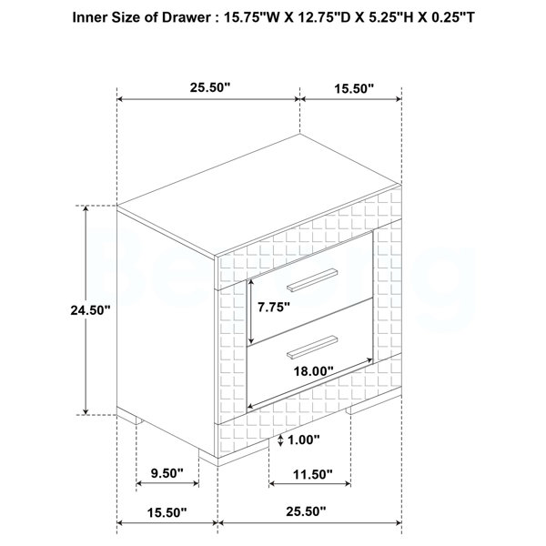 Dimensions du produit