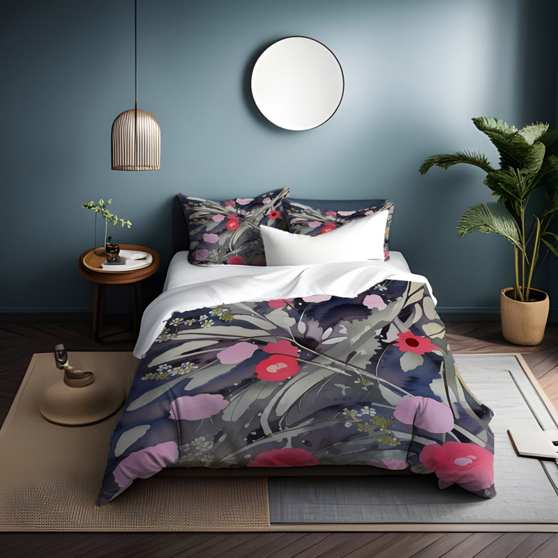 Literie, Housse de couette simple + 1 taie décorative pour