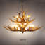 Luminaire suspendu rustique rustique en bois