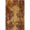 Brocade Wool Floral Area Rug in Desert Sand
