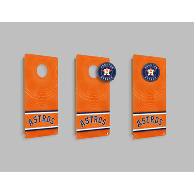 Houston Astros Mini Wall Hanging Cornhole