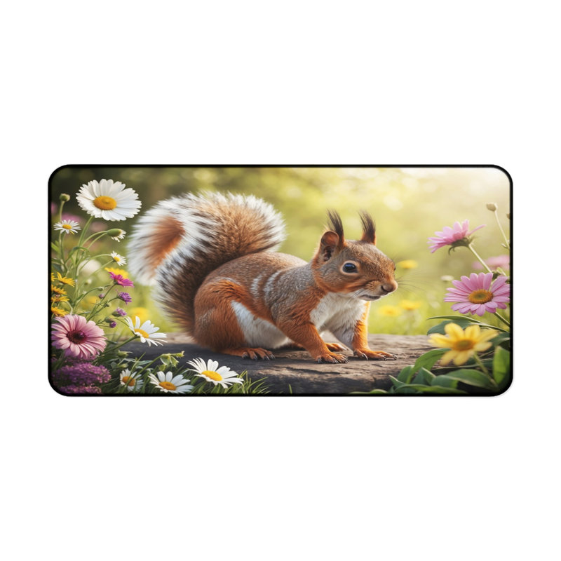Polyester Desk Pad, 14.4x12.1