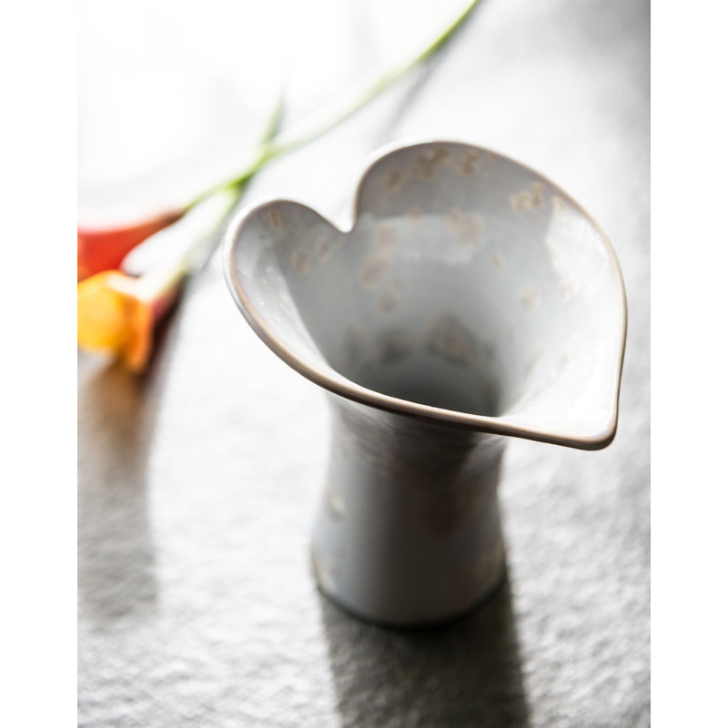 Crystalline Calla Lily Vase