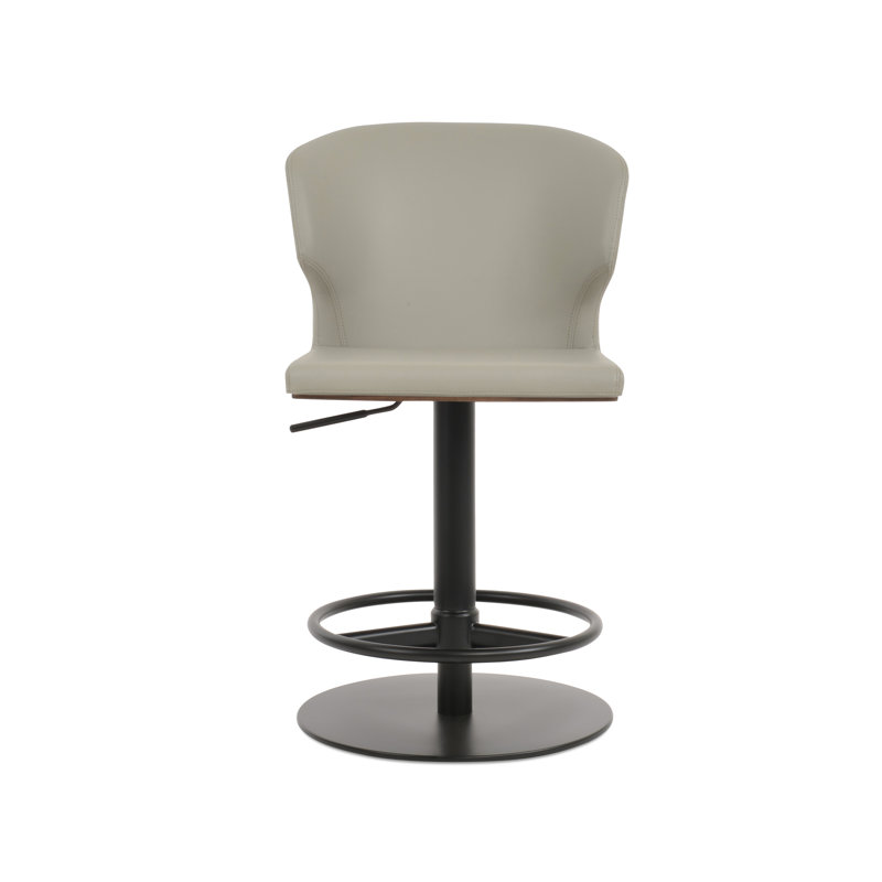 Tabouret Amed, Gris clair