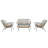 Elsfield Ratttan 4- Person Seating Group