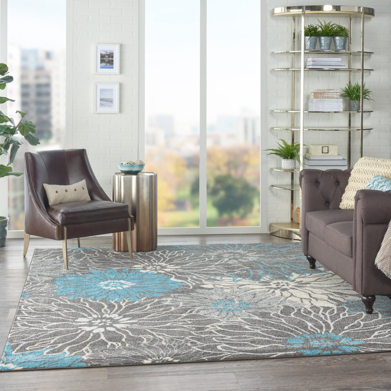 Gehl Floral Indoor Rug, Rectangle 8' x 10'