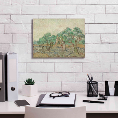 «The Olive Orchard» par Vincent Van Gogh, estampe numérique sur toile