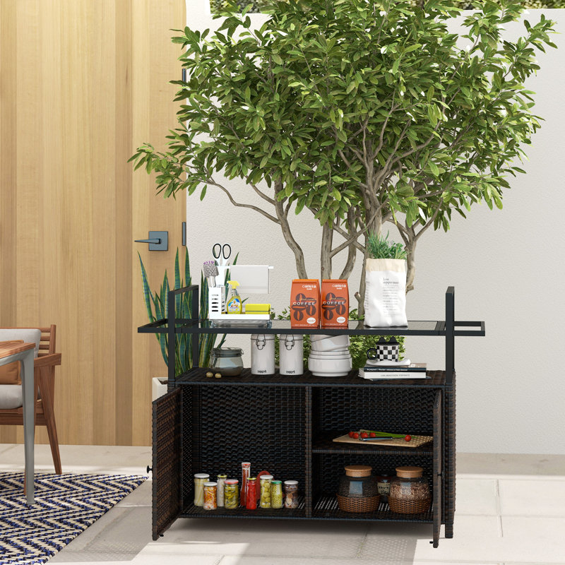 Armoire de rangement Outsunny