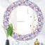 Fleurs vertes 4 - Miroir traditionnel-40086749-40239128