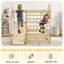 HOMCOM 108cm W Wood Climber