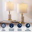 Lampe de table moderne en verre 20,5 po Amner-1267754336