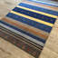 Hand Knotted Wool Striped Area Rug-96126109
