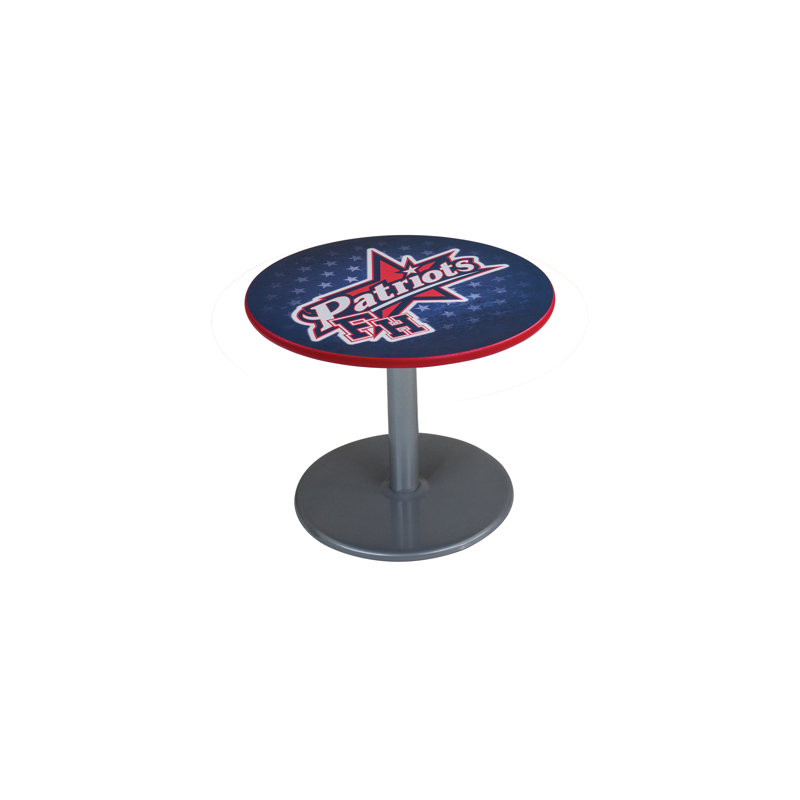 Social Table - Round - Cast Iron Pedestal Base