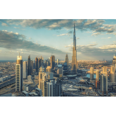 View Of Downtown Dubai by Britus - Wrapped Canvas Print