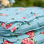 Set Of Two Rose Square Seat Cushions-1904791228