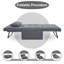 Fauteuil-lit convertible 4 en 1, canapé-lit en lin, fauteuil-lit escamotable-77870561