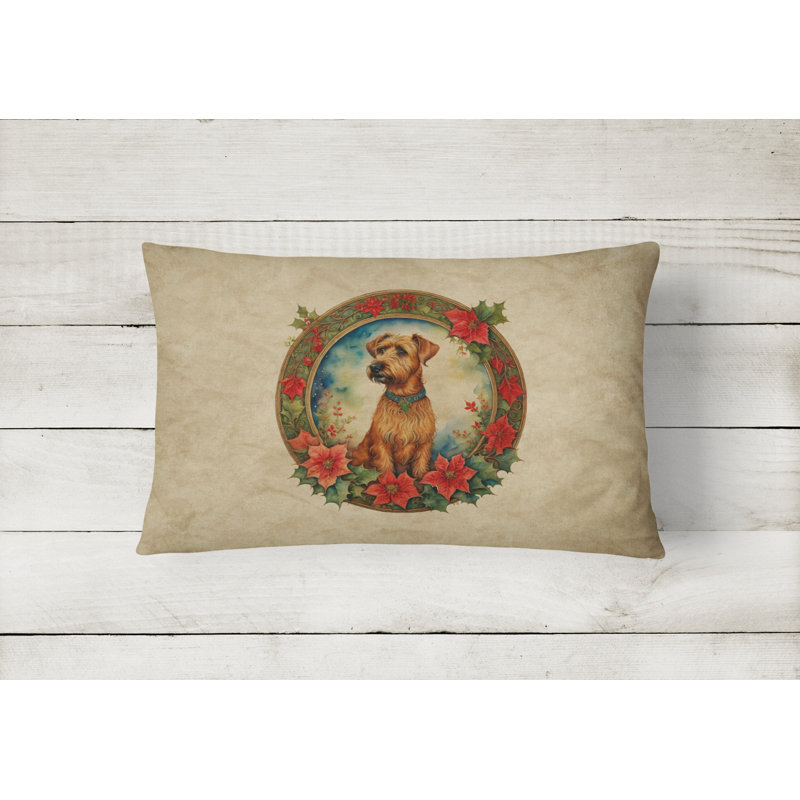 Coussin Christmas, 12 po x 16 po, Rectangulaire