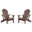 Chaise Adirondack pliante en plastique Henninger-572891723
