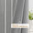 Jimmy Boho Faux Linen 100% Blackout With Liner Grommet Curtain Pair-105716222-105716219