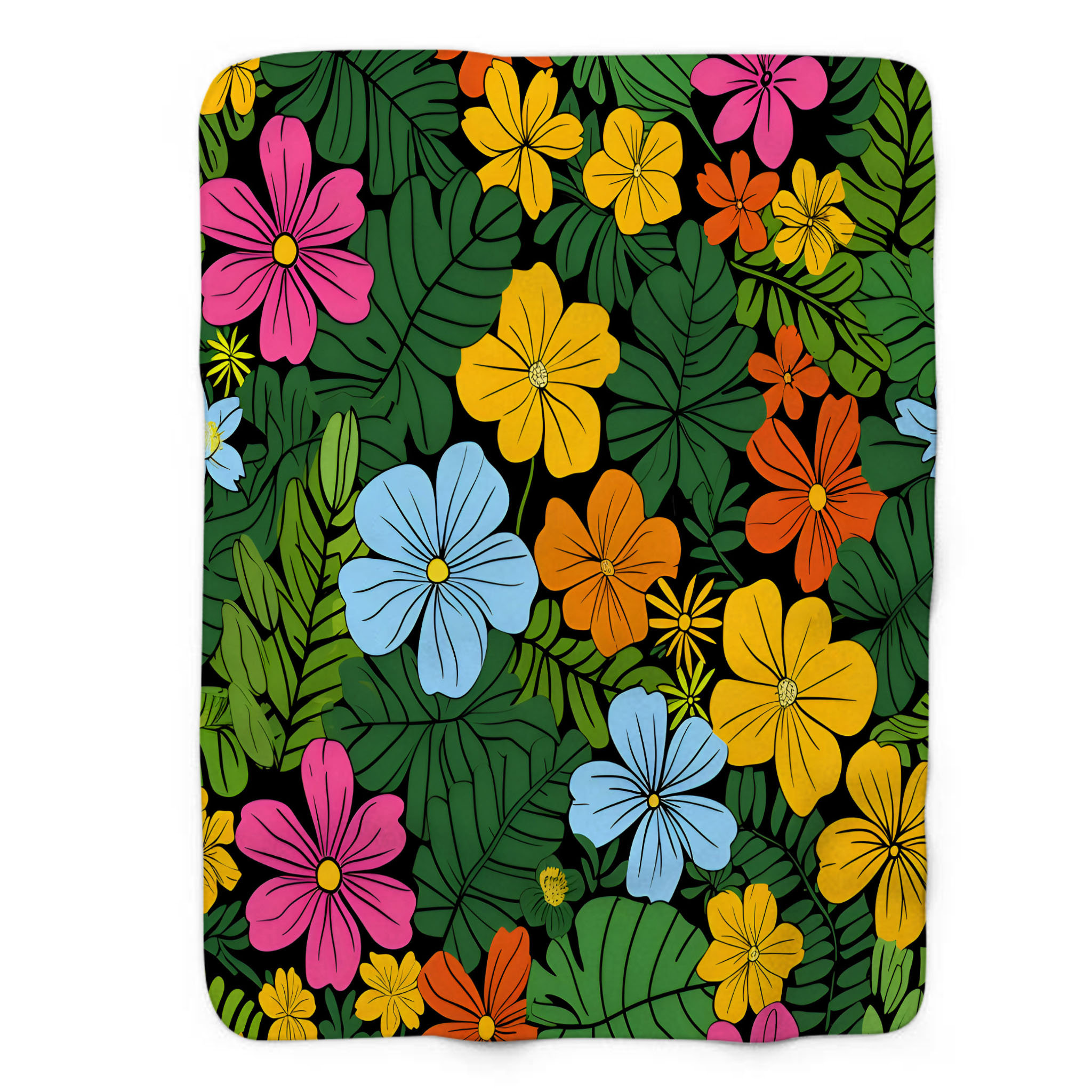 Tropical Oasis Quilted Blanket NCU0TL750