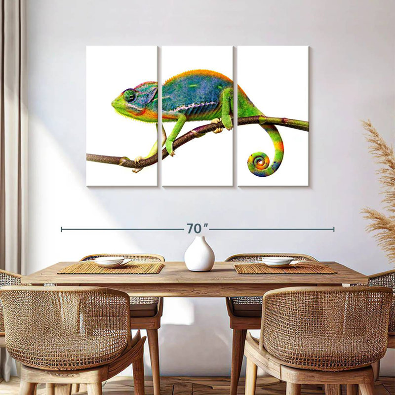 Brampt Still Chameleon, 36" H x 57" W