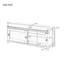 Banc avec armoire de rangement-87784314