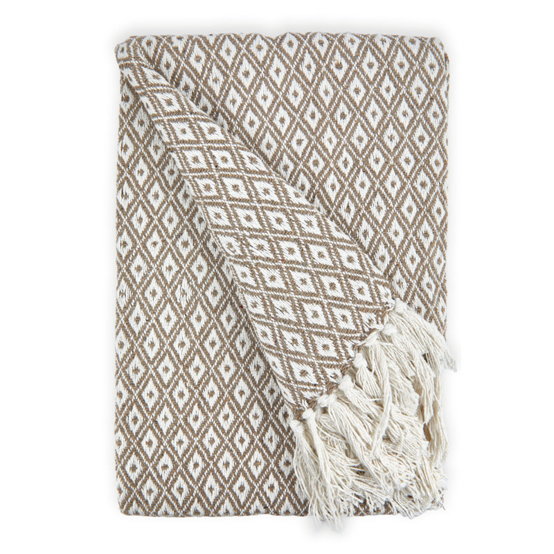 Mettler Throw Blanket, W178 x L254cm, Taupe