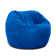 Saxx 3 Foot Round Bean Bag w/ Removable Cover