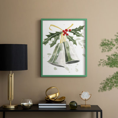 «Christmas Holiday Art», reproduction encadrée cmxxvii - bois massif
