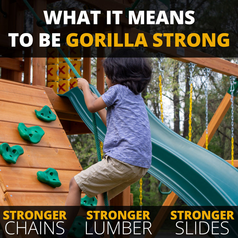 Gorilla Playsets Great Skye I Swing Set Professional