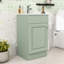 Meuble-lavabo compact avec lavabo prÃ©-percÃ© et nombreux rangements