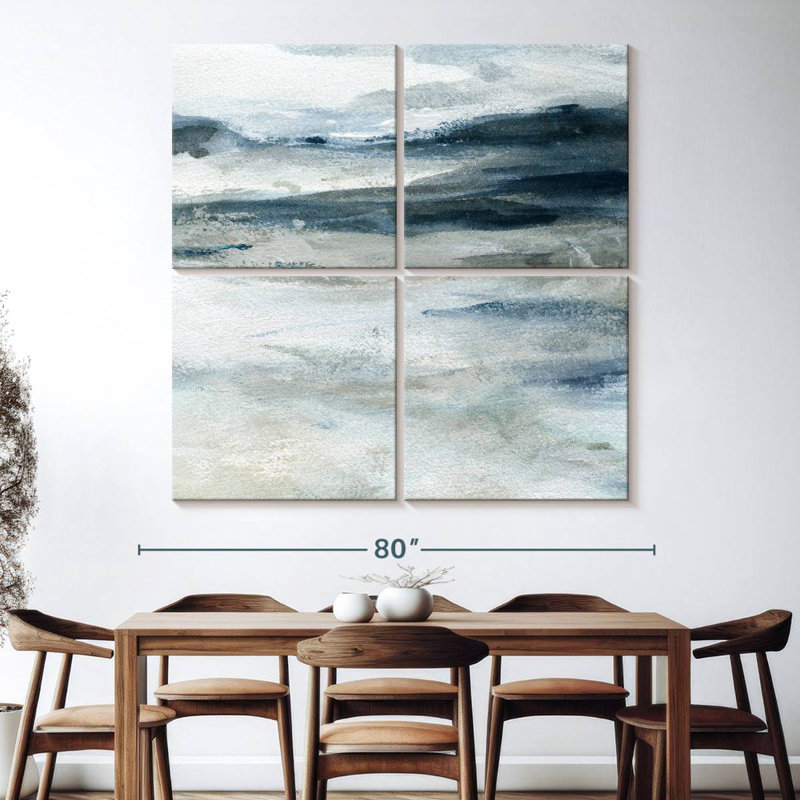 Avery Ocean Currents III, 74" H x 74" W