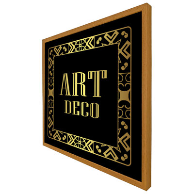 Liebenthal Art Deco 1 Piece Single Picture Frame Wall Art