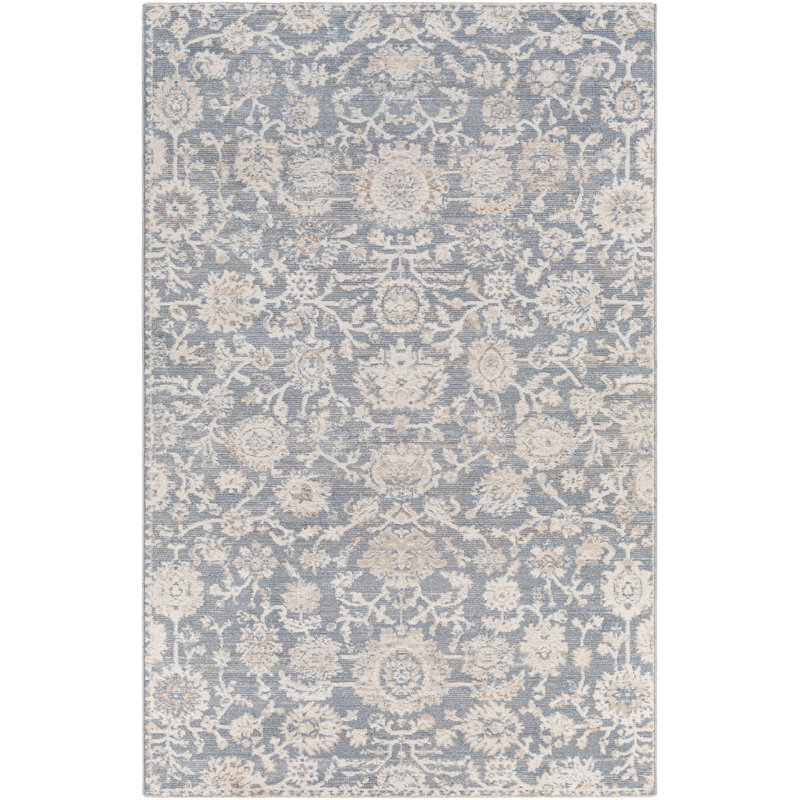 Floral Indoor Rug, Rectangle 2' x 3'