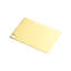 Elegant Kitchen and Bath Metal Finish Sample in Gold