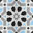 Sky Blue/Black/White