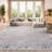 Asucena Light Gray/Blue Area Rug-1361077515
