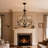 6-head Black Flower Branch Dining Chandelier
