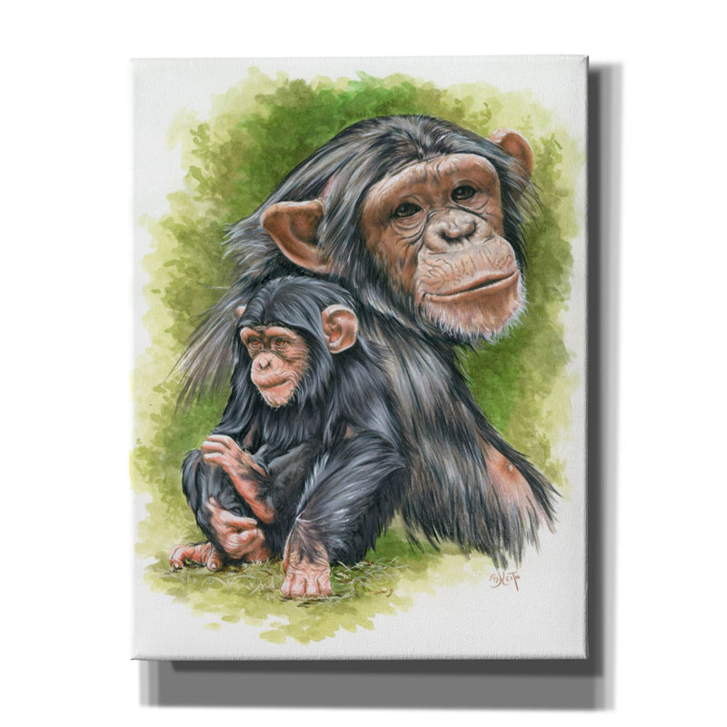 «Kenady Treasure On Canvas» par Barbara Keith, reproduction, H 34 po x l 26 po x P 1,5 po