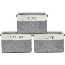 Wayfair  Gray Storage Containers You'll Love in 2023