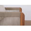 Chaise d'extérieur VALA en bois massif (lot de 2)