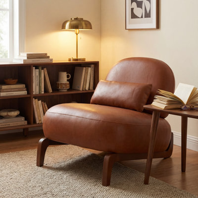 Méridienne Mid-Century moderne avec base traîneau